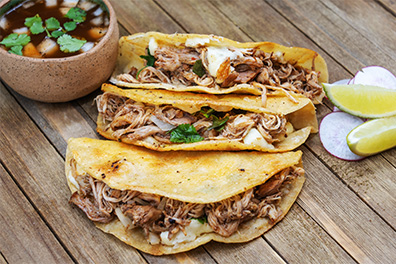 Chicken Birria Tacos from our Lawnside Taqueria.